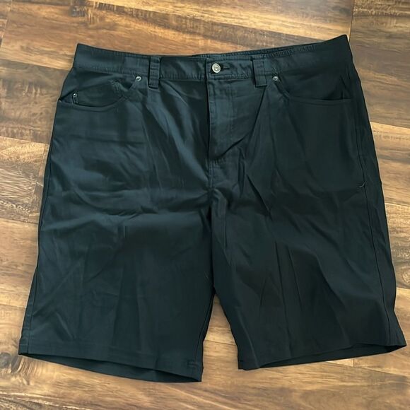 prAna Brion Shorts black size 40 - Picture 1 of 3